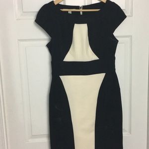 Back and White Professional Dress